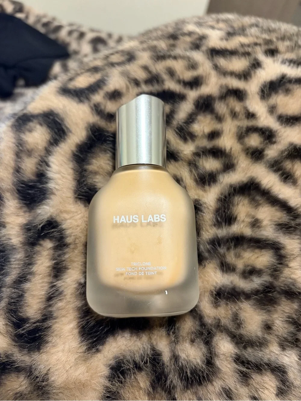 Haus Labs By Lady Gaga Foundation - Warm Beige Bottle with Silver Cap